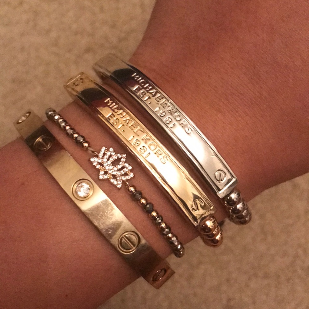 New Michael Kors Name Tag bracelet.